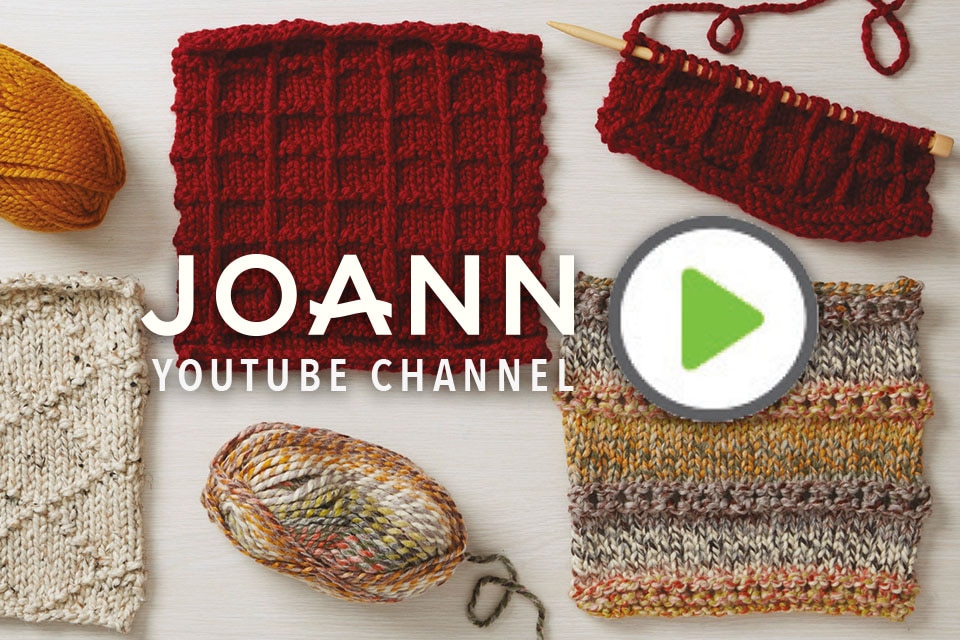 JOANN has hundreds of knitting videos